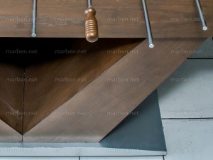Futbolito Verona Madera de Encino Color Nogal Futbolito Verona Madera de Encino Color Nogal